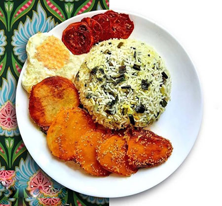 طرز تهیه والک پلو تهرانی | غذای سنتی و بهاری شمیران