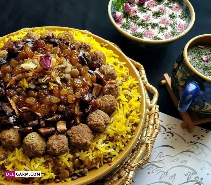 طرز تهیه قنبر پلو شیرازی خوشمزه و اصیل