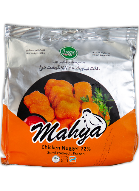 شنیسل سینه مرغ نیمه آماده منجمد